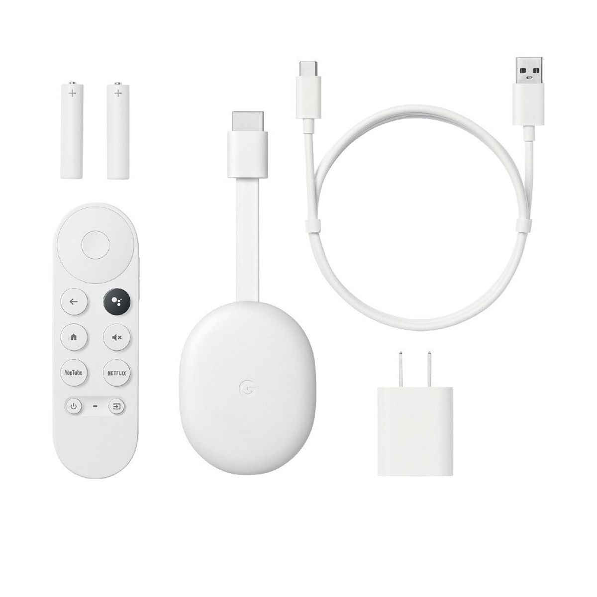 GOOGLE - Chromecast con Google TV HD Google 2022 8GB 1080p HDR