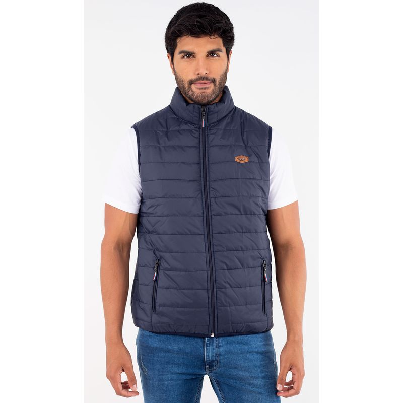 JUSTO - CHALECO AZUL  ACOLCHADO -CABALLERO