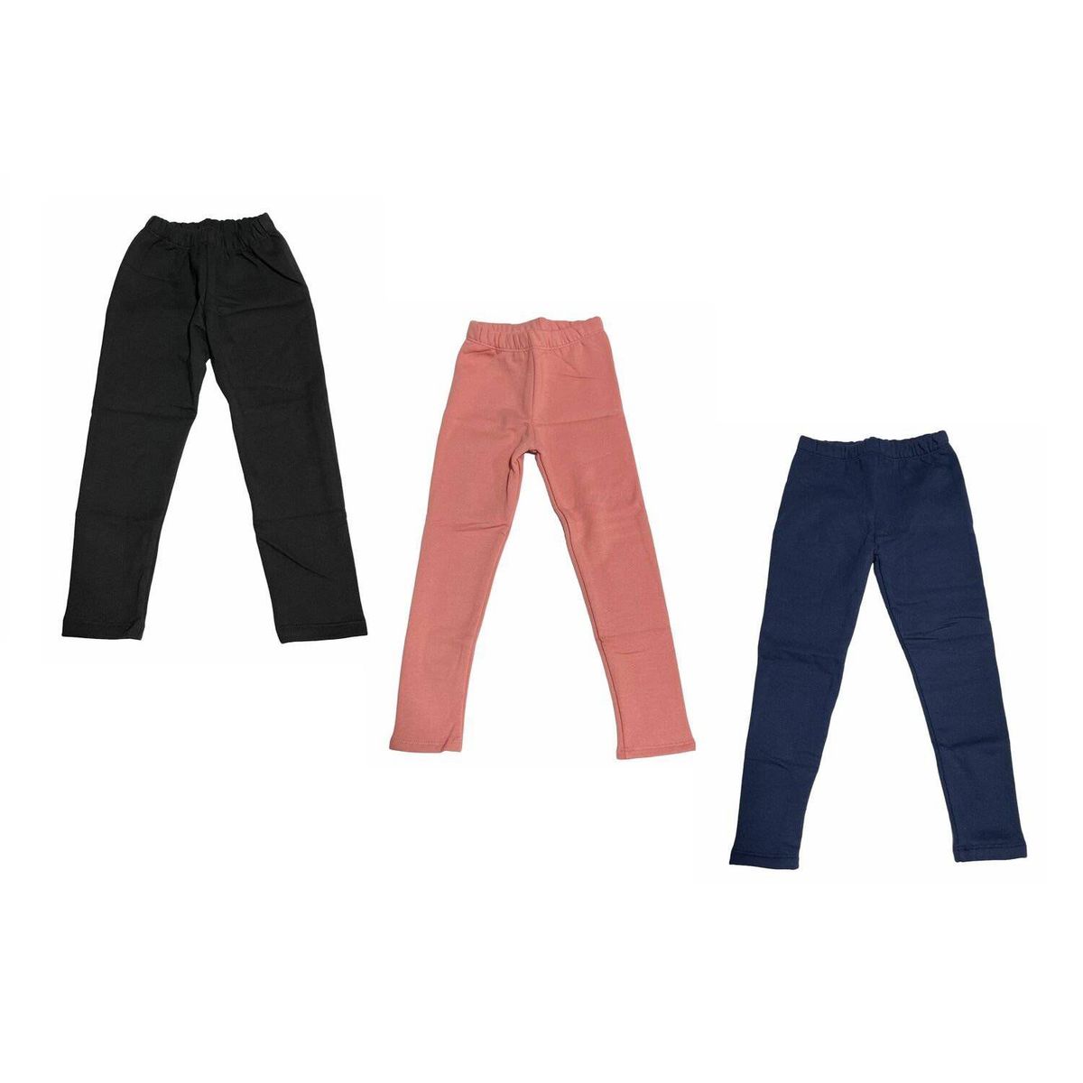 PEYITO - Pack x3 leggings algodón niña