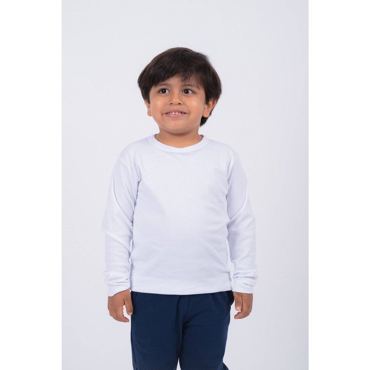 PEYITO - Polo manga larga niños unisex pack x3