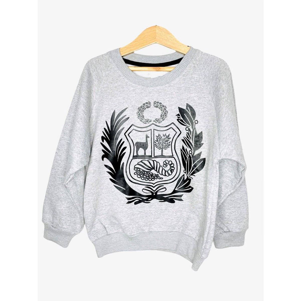 PEYITO - Polera Afranelado Escudo Nacional Perú Niños Unisex