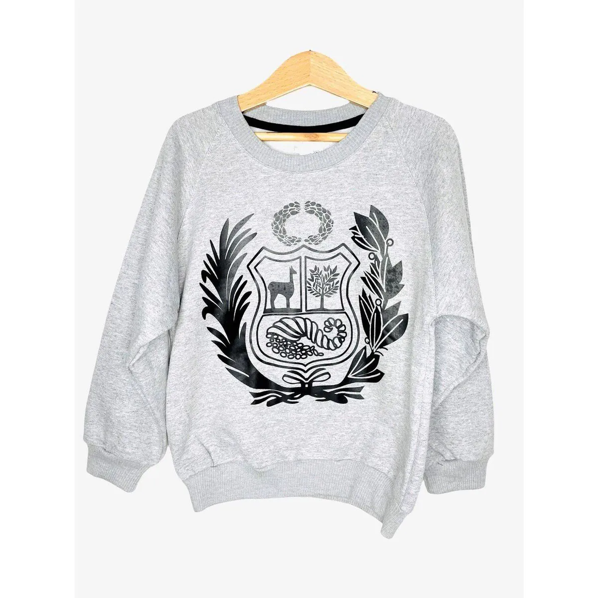 PEYITO - Polera Afranelado Escudo Nacional Perú Niños Unisex