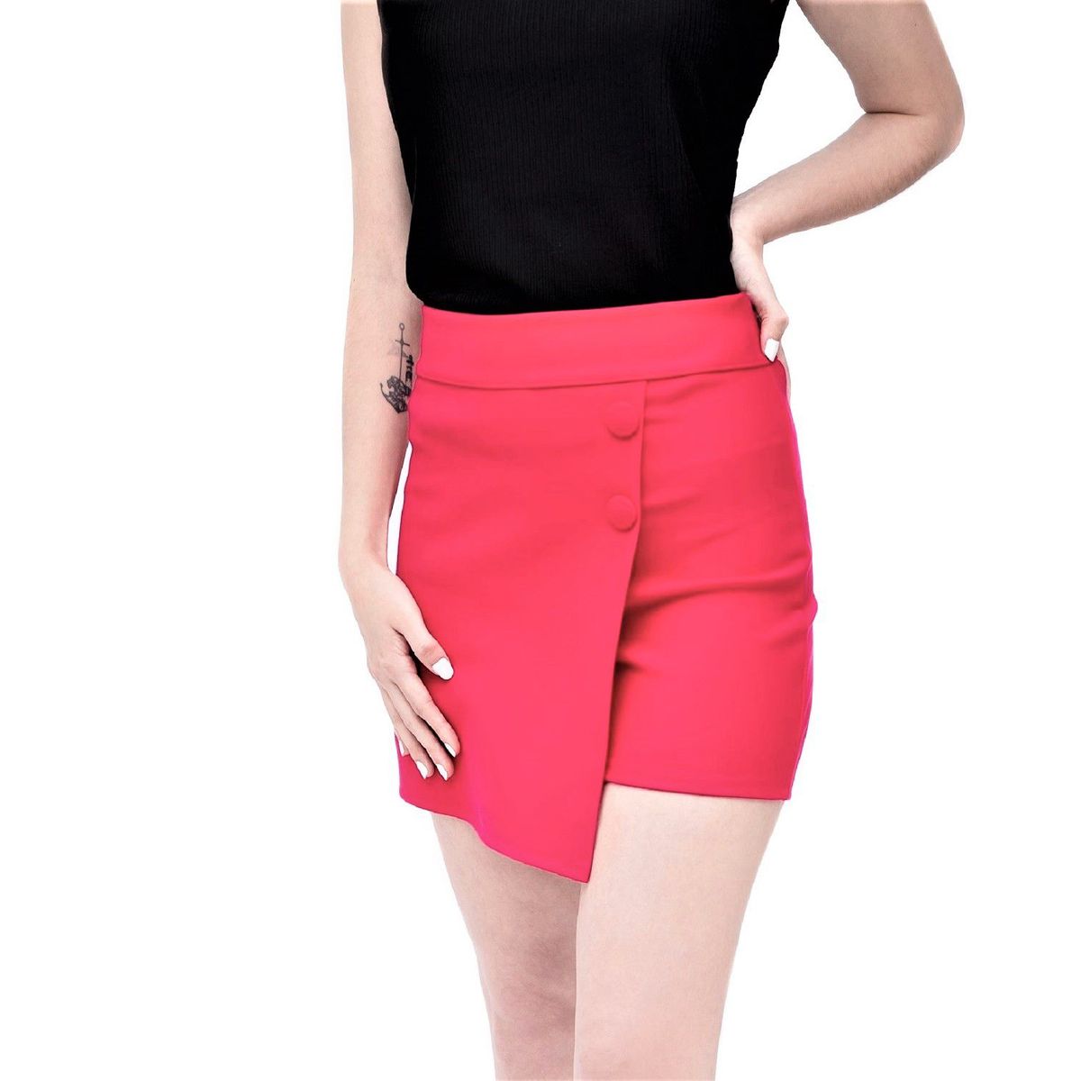 PYT - Falda Short Loma Mujer