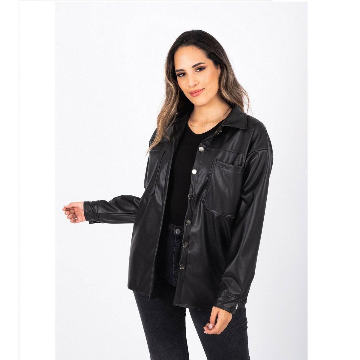 PYT - Camisaco Cuerina Mujer