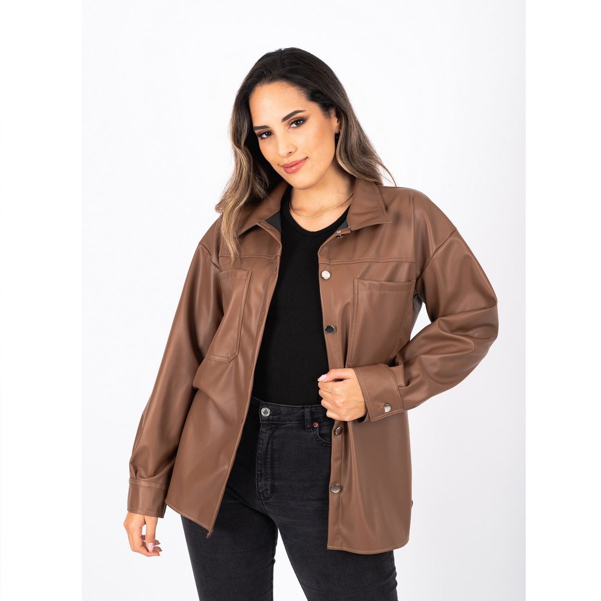 PYT - Camisaco Cuerina Mujer