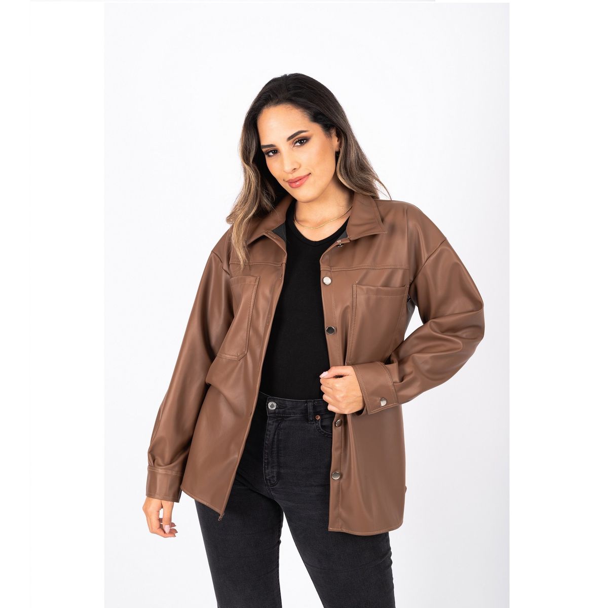 PYT - Camisaco Cuerina Mujer