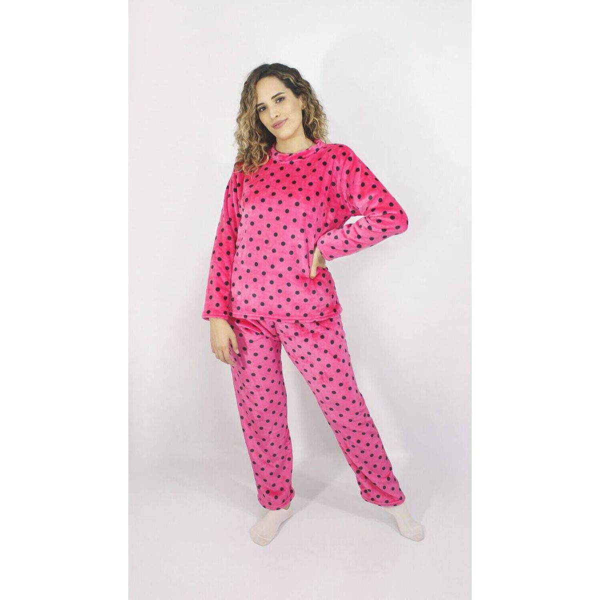 PEYITO - Pijama felpa de  mujer.-