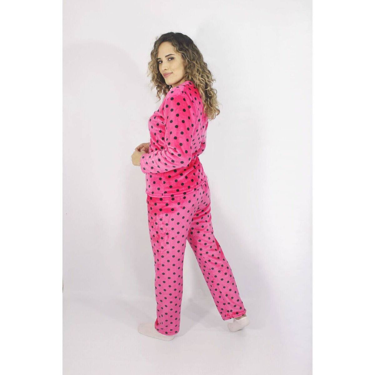 PEYITO - Pijama felpa de  mujer.-