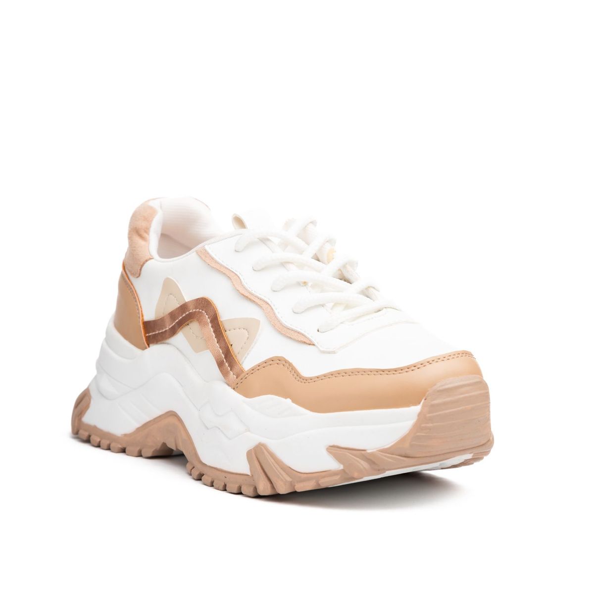 NEBULA - Zapatilla Kitty - Beige