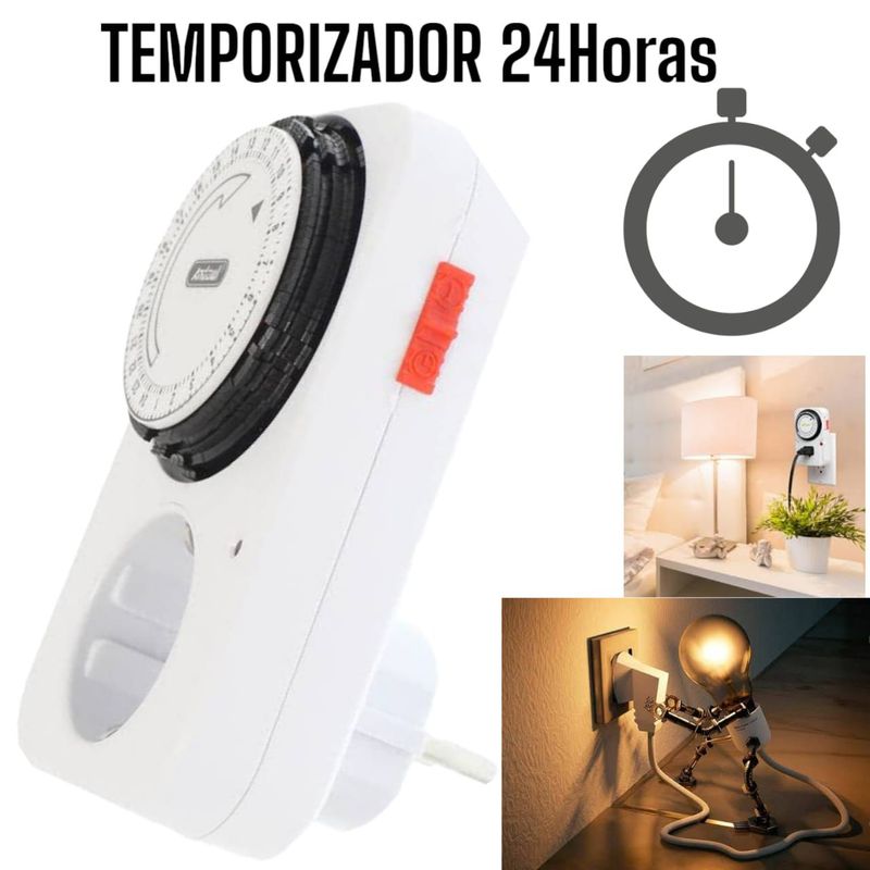 OEM - Tomacorrientes Enchufable con Temporizador Programable ANDOWL
