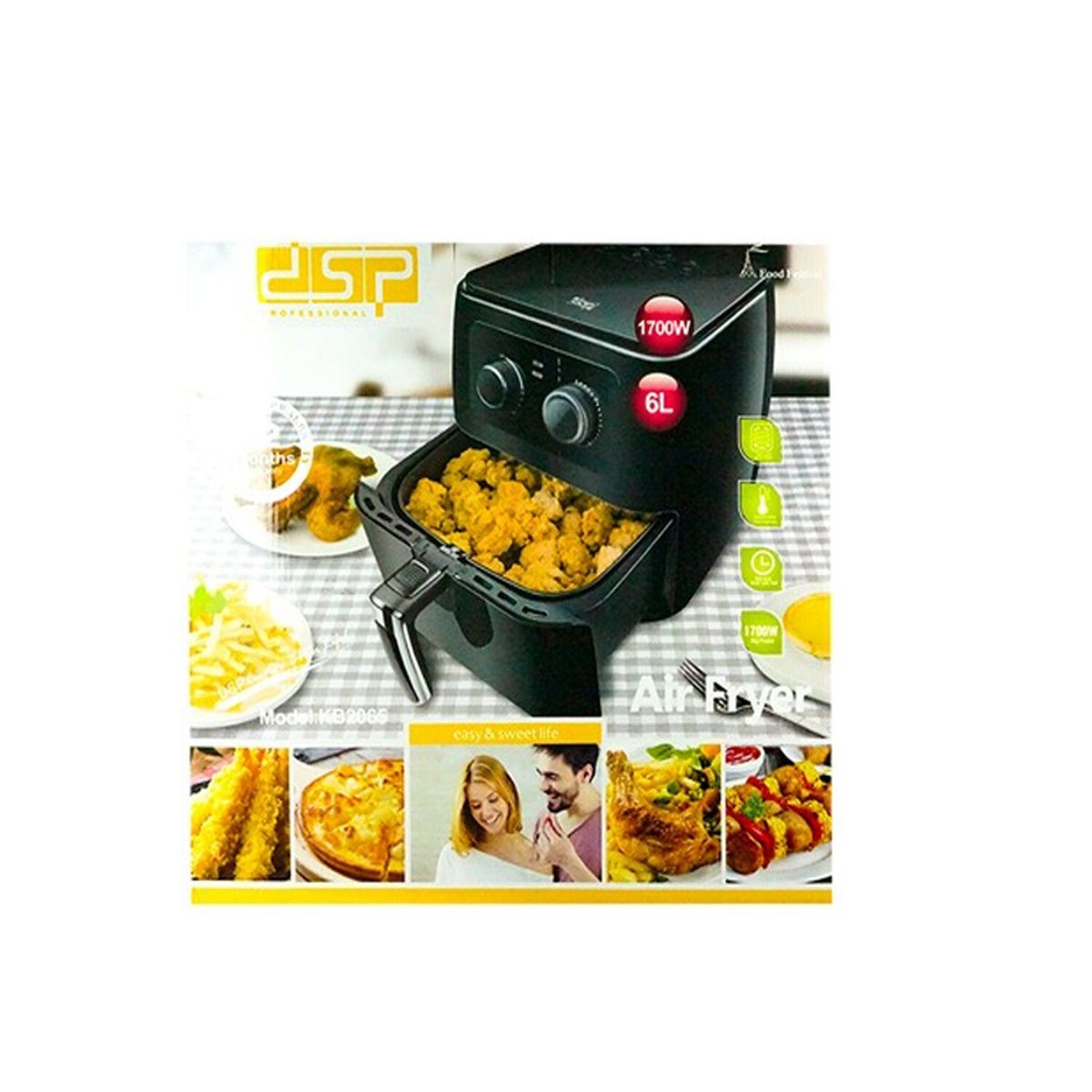 GENERICO - Freidora de Aire MK-Y19470