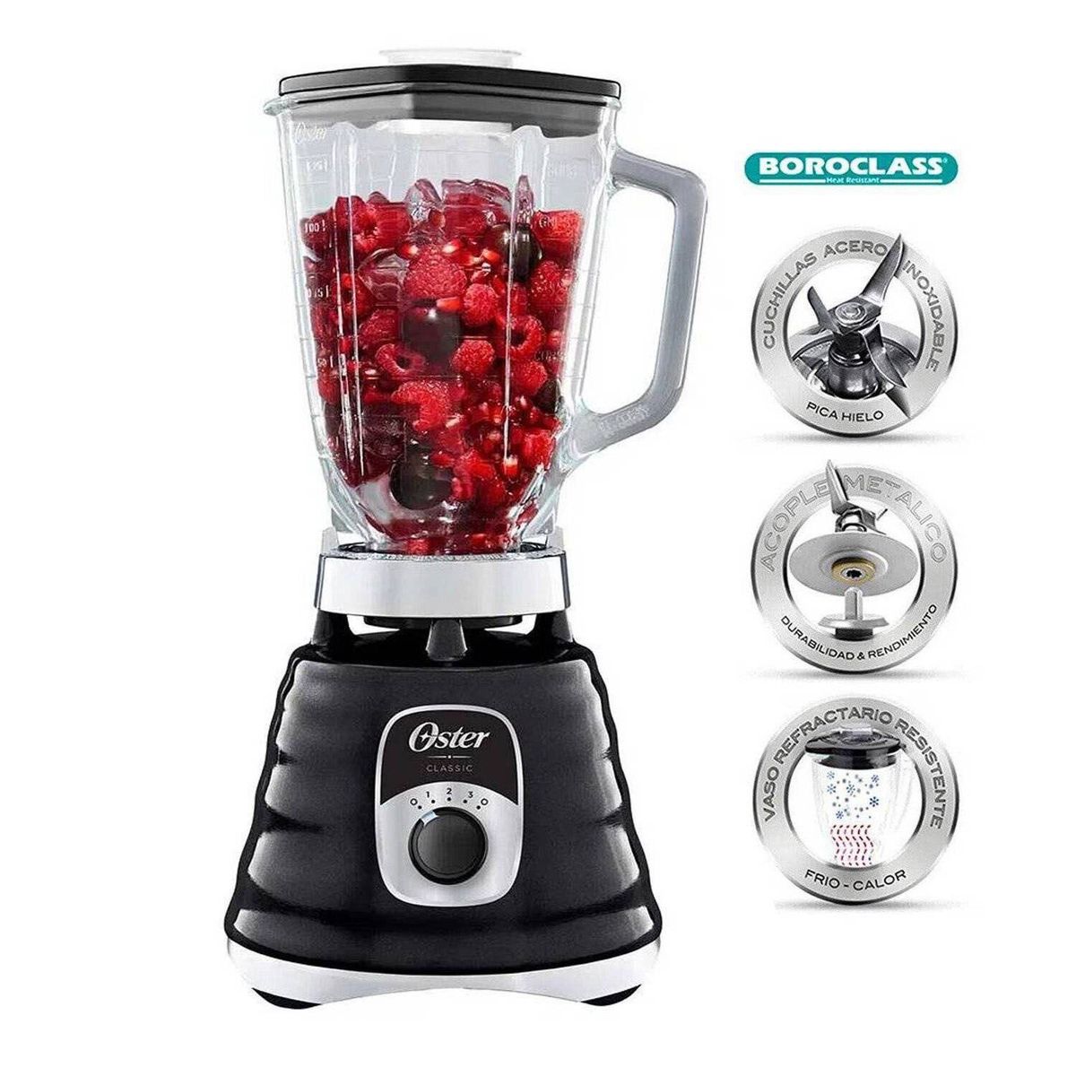 OSTER - Licuadora clásica 125Lt Oster BLST4655B