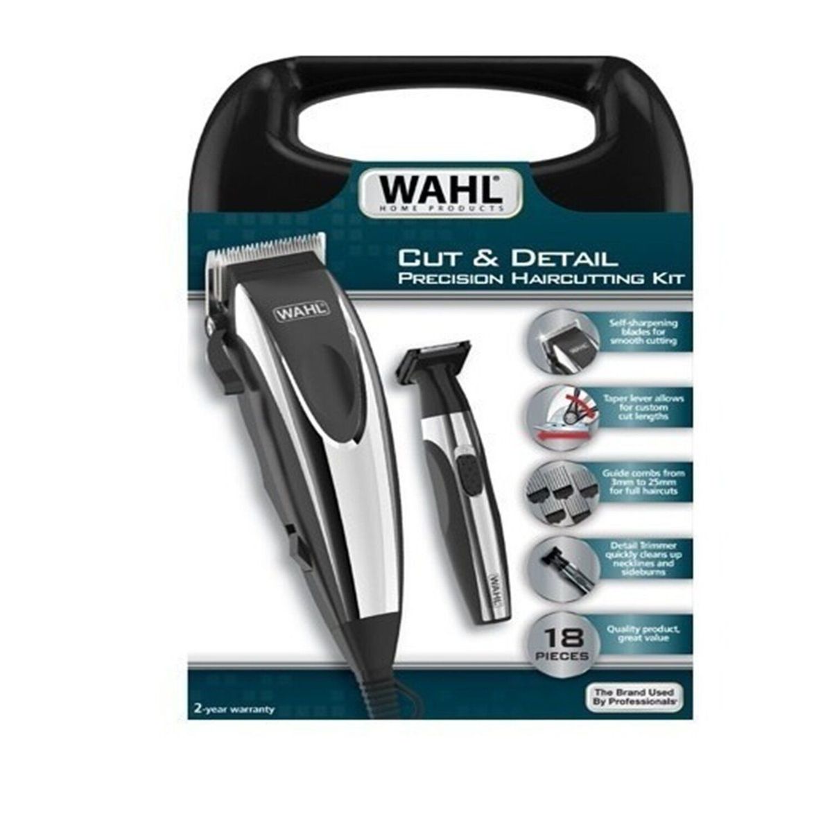 WAHL - Cortador de cabello Cut  Detail 09243-6218 18P.