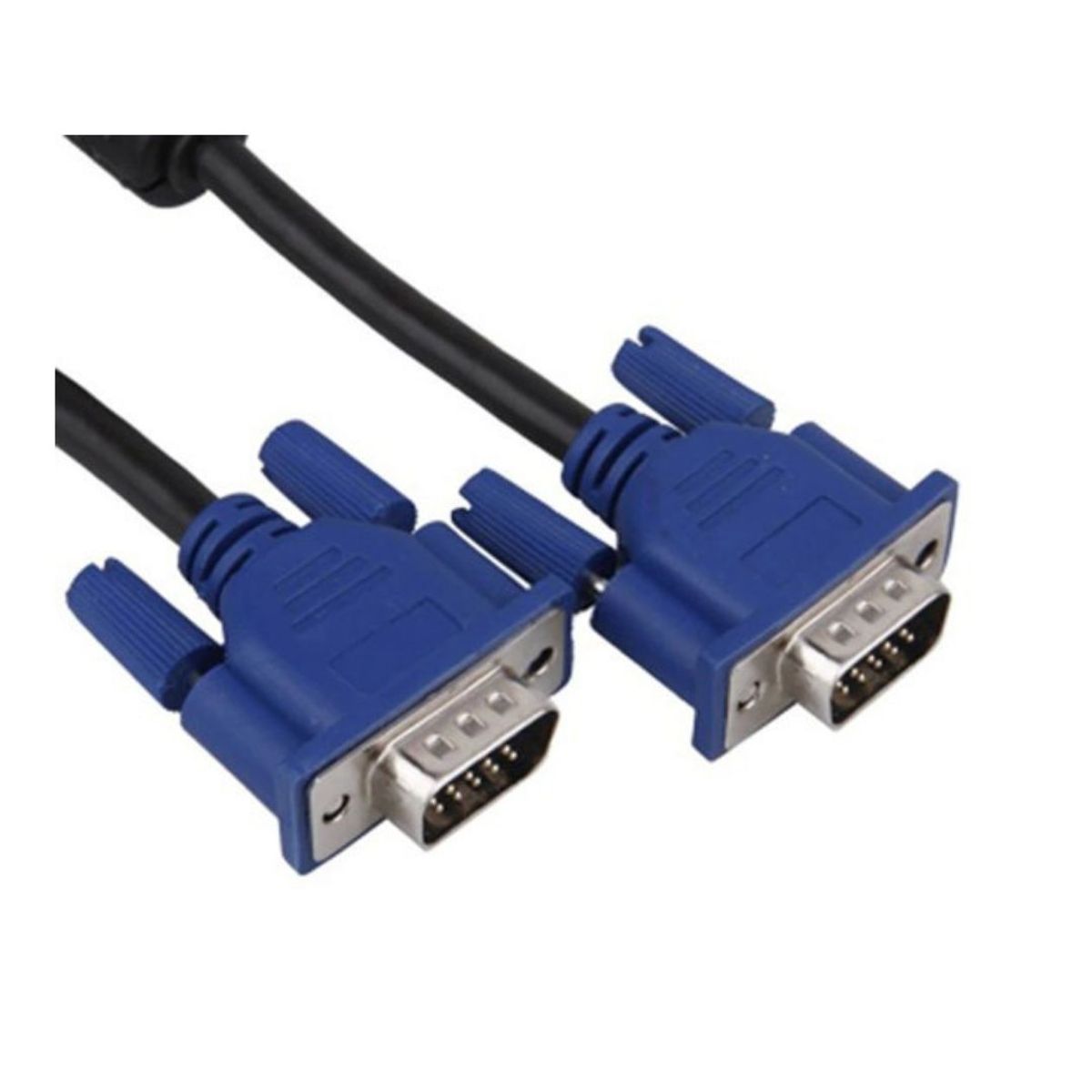 GENERICO - Cable Vga A Vga 3 Mts 15 Pines C/ Doble Filtro Macho A Macho