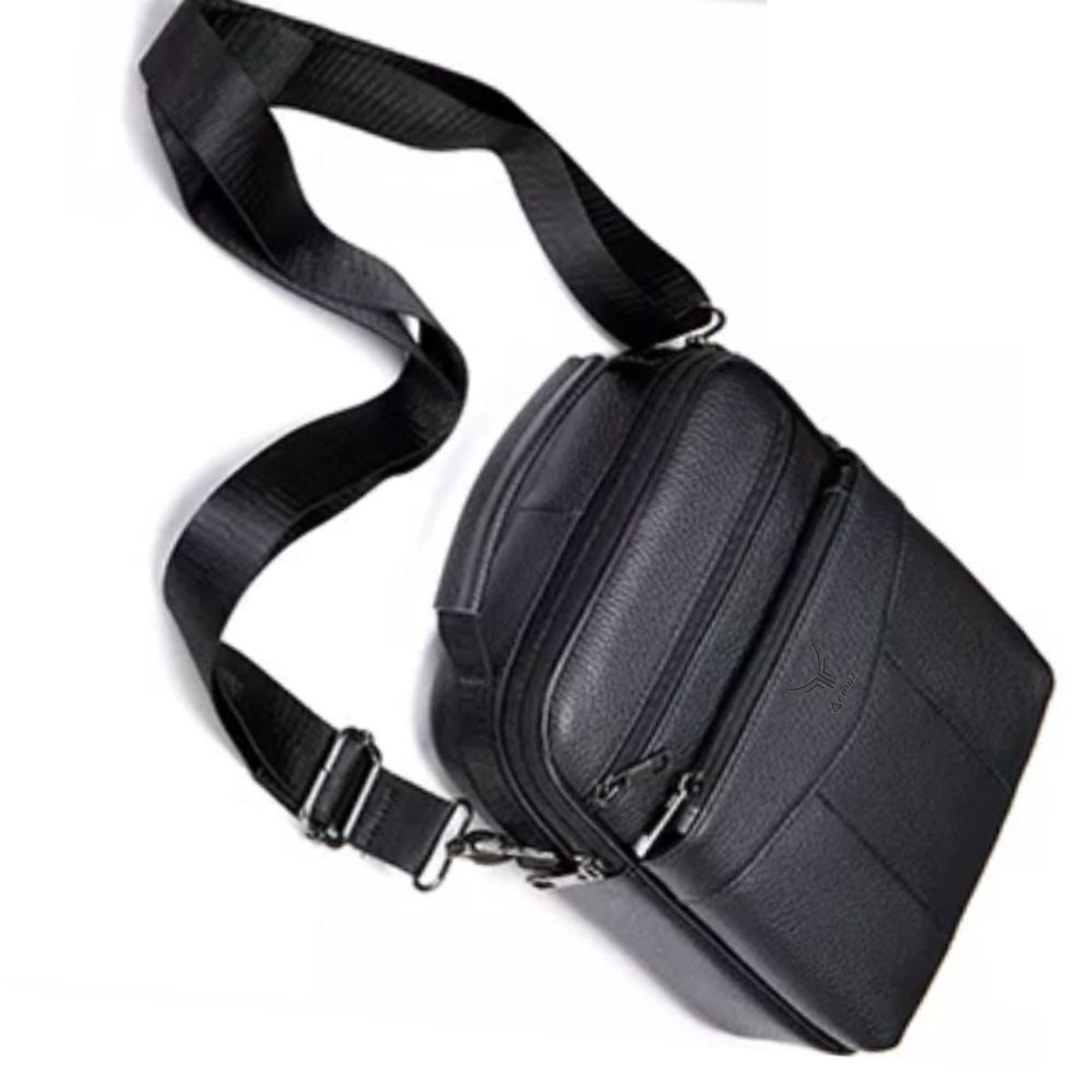 ARMUZ - Morral de Cuero Vacuno Hombre 7456