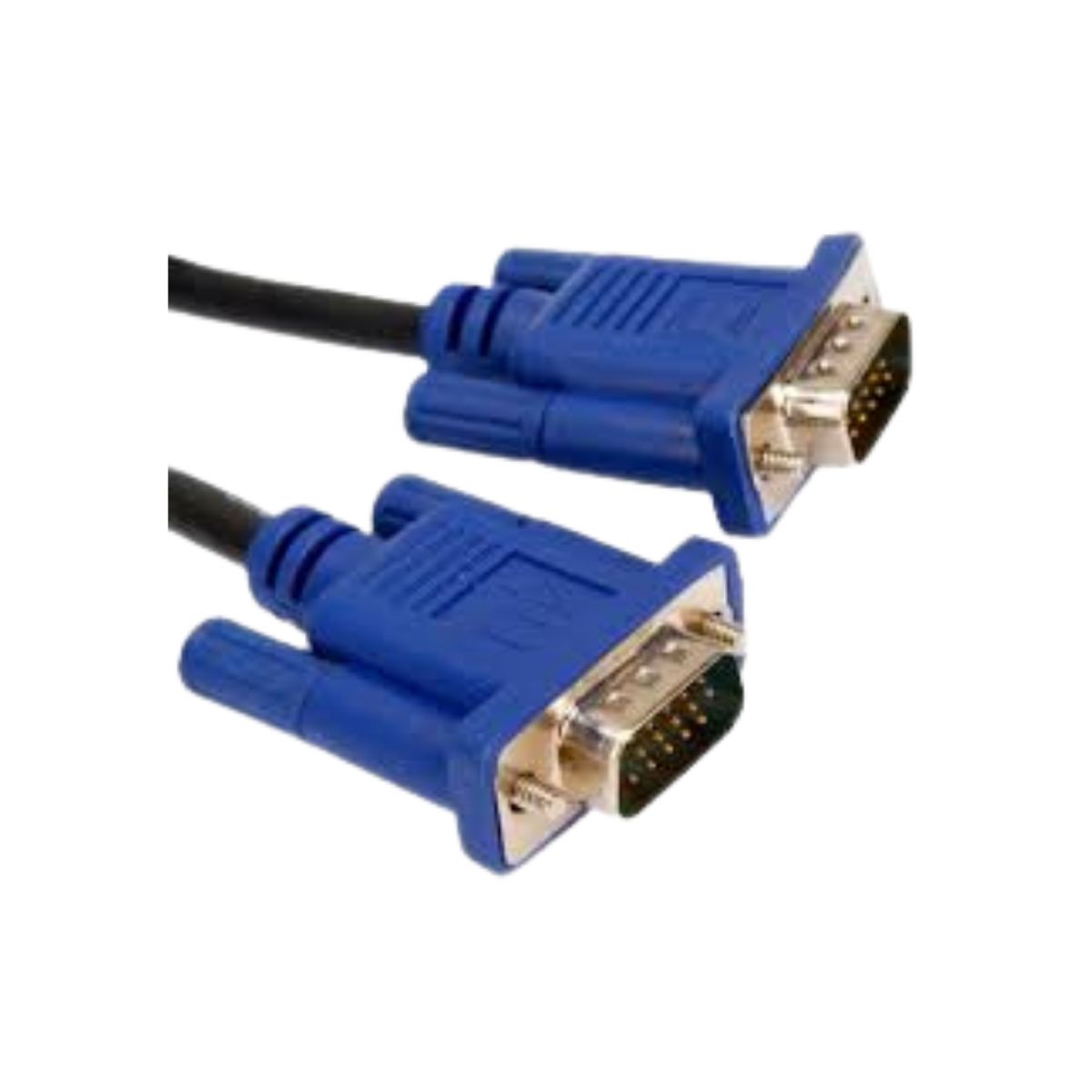 GENERICO - Cable Vga A Vga 5mts 15 Pines C/ Doble Filtro Macho A Macho