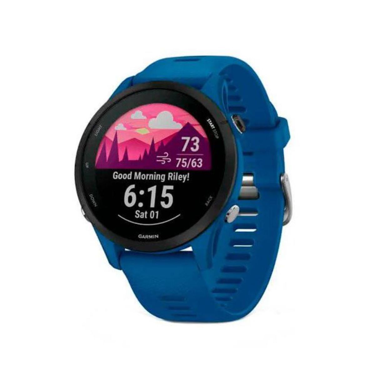 GARMIN - Smartwatch Forerunner 255 Azul Tidal Running Deporte GPS Fitness