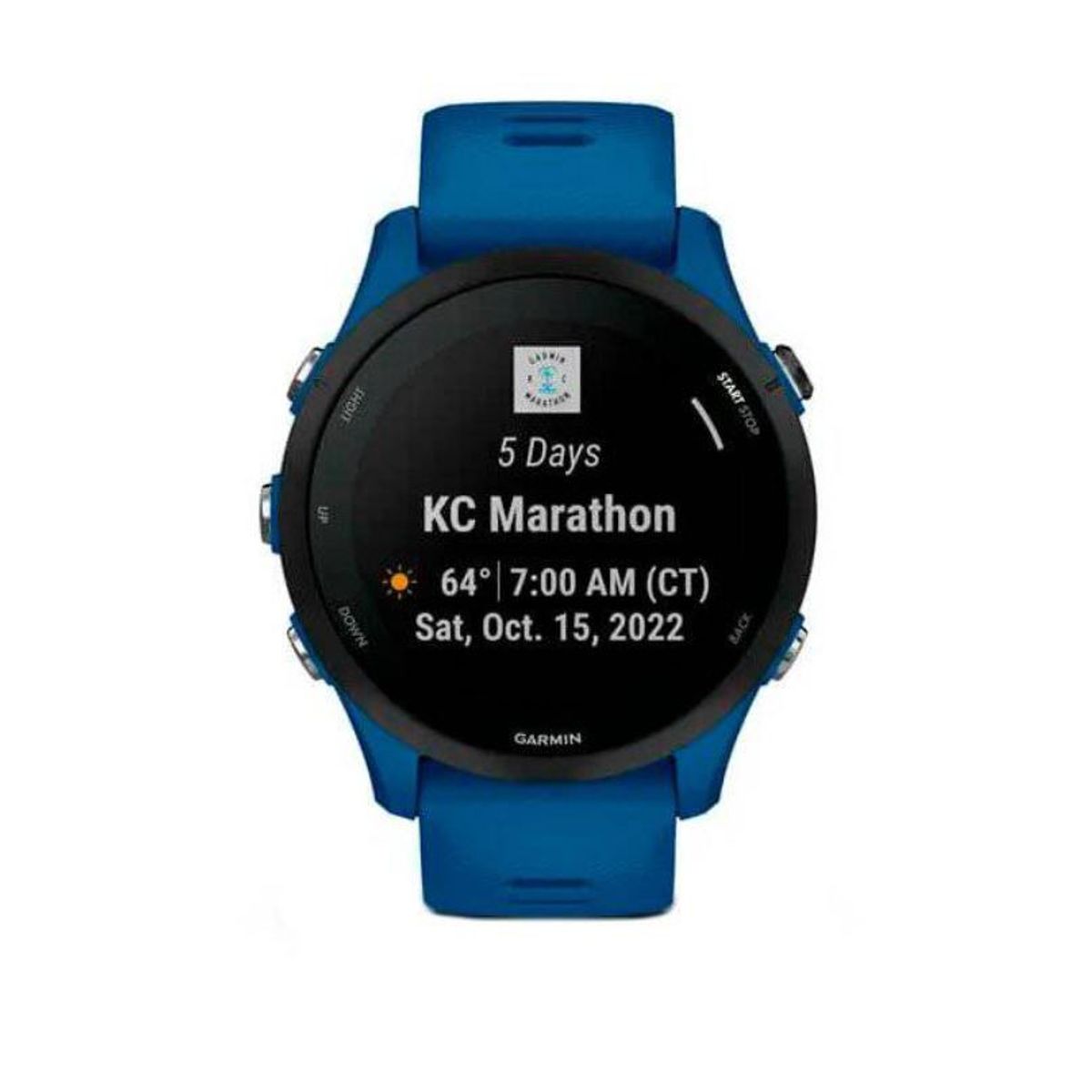 GARMIN - Smartwatch Forerunner 255 Azul Tidal Running Deporte GPS Fitness