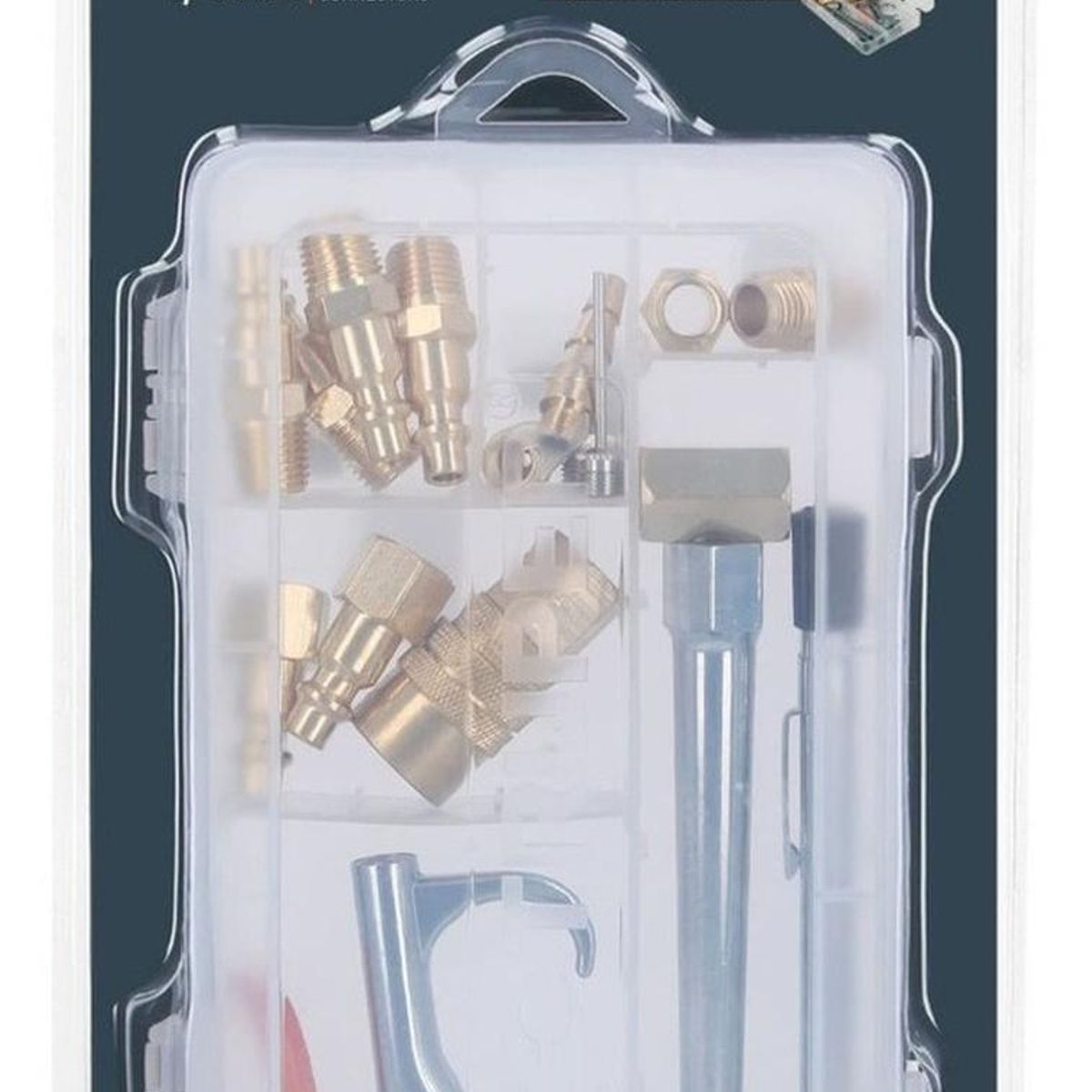 TRUPER - Kit de 17 Piezas para Compresora de Aire Truper