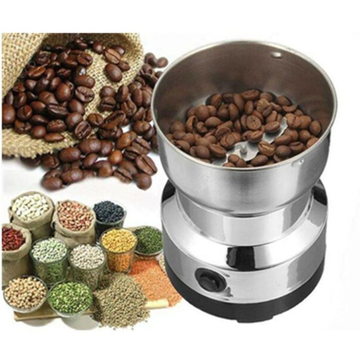 GENERICO - Molinillo Eléctrico de 300 Watts 300ml molinos café granos