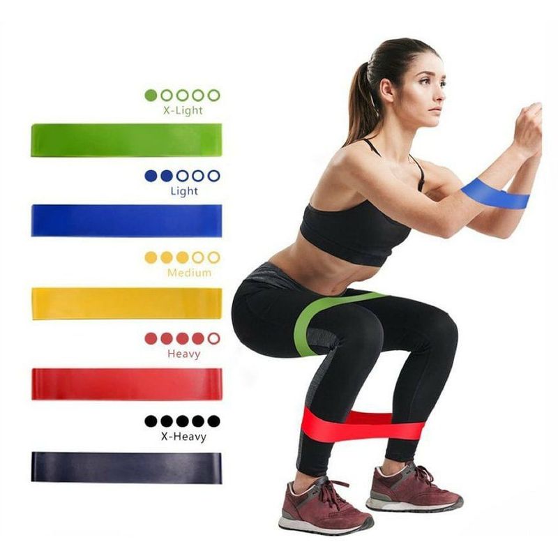 GLUTINO - Set x 3 Bandas elásticas de resistencia cerradas