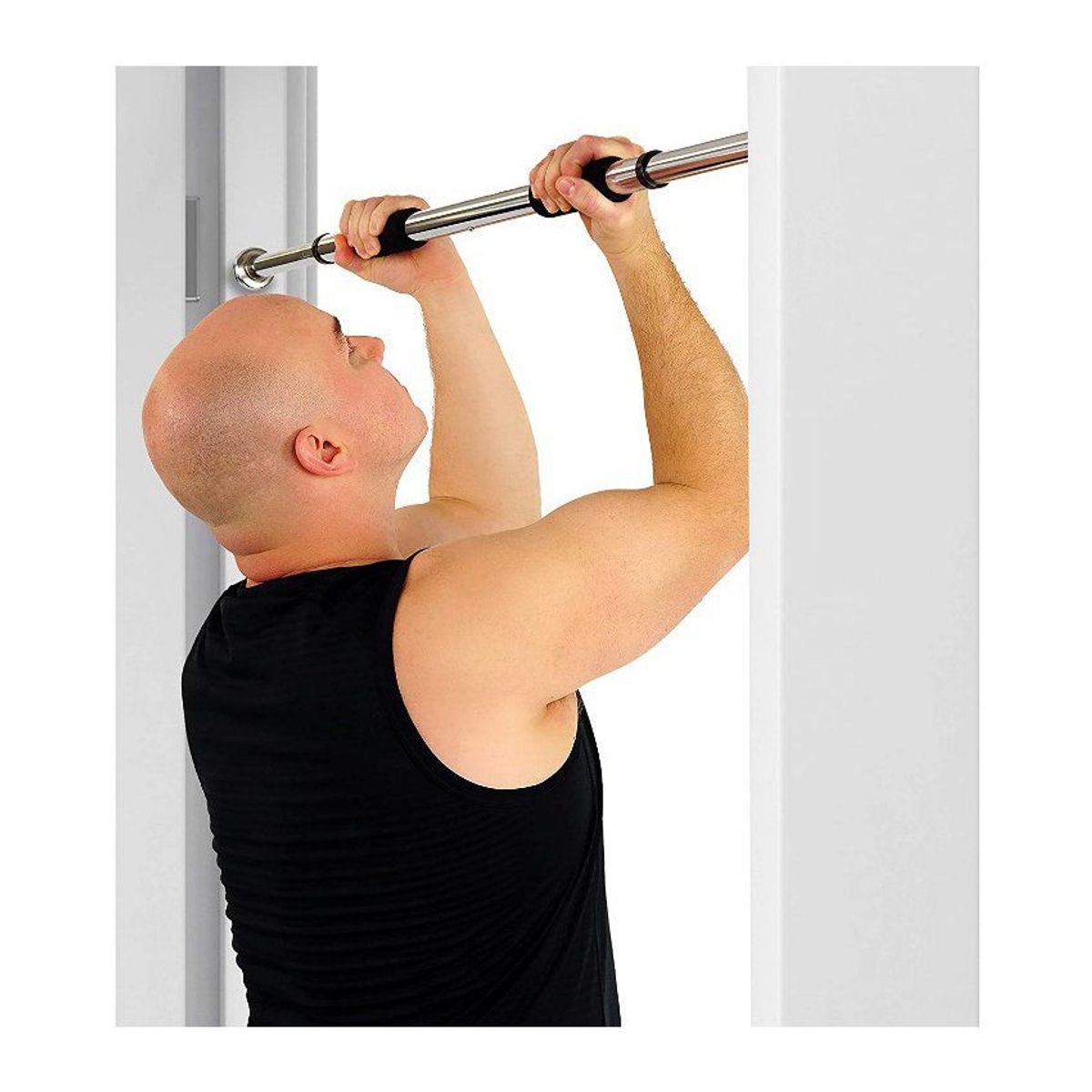 GENERICO - Barra para puerta barra dominadas gym