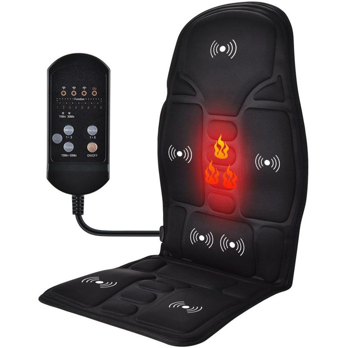 OEM - Masajeador de Espalda Vibratorio para Silla de Auto Oficina