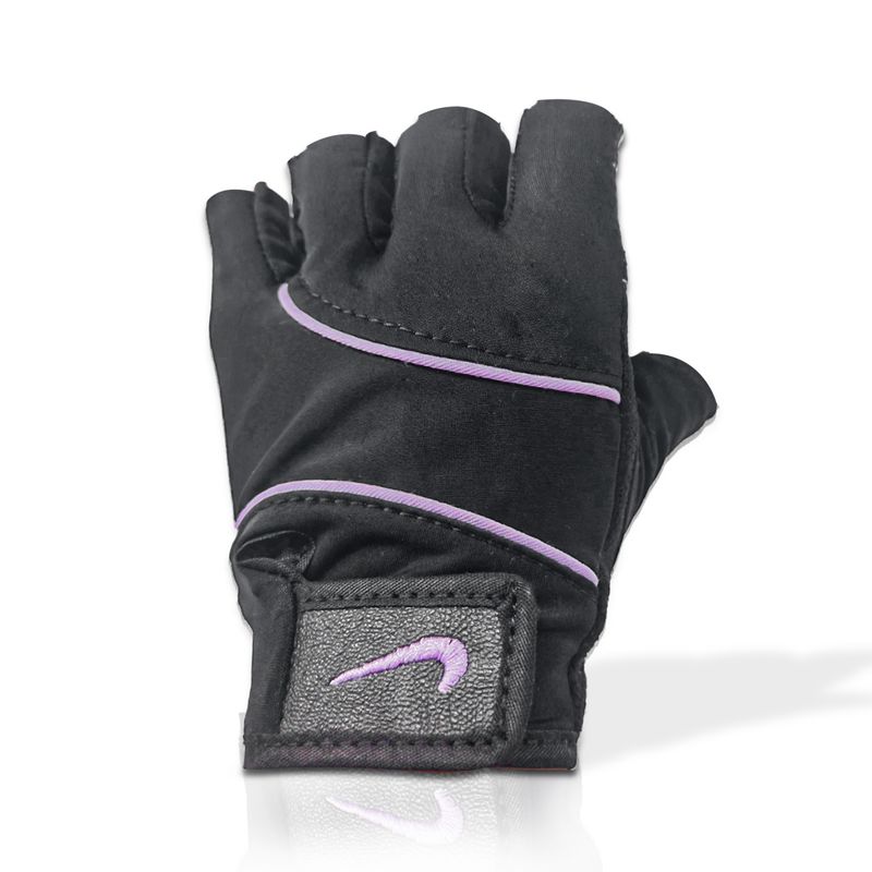GENERICO - GUANTES MEDIO DEDO FITNESS LILA TALLA S