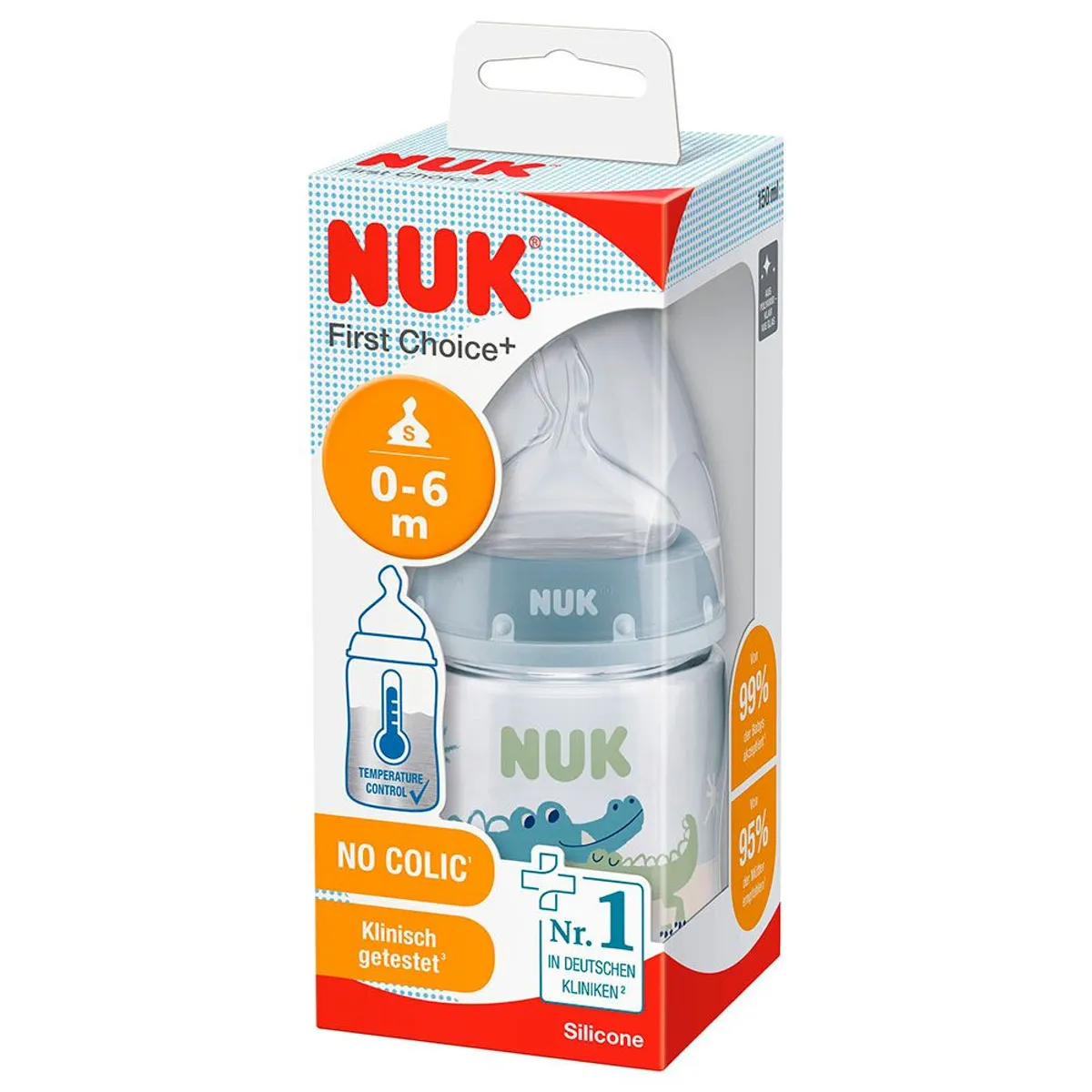 NUK - Nuk Biberón First Choice  PP CT 150ml Niño
