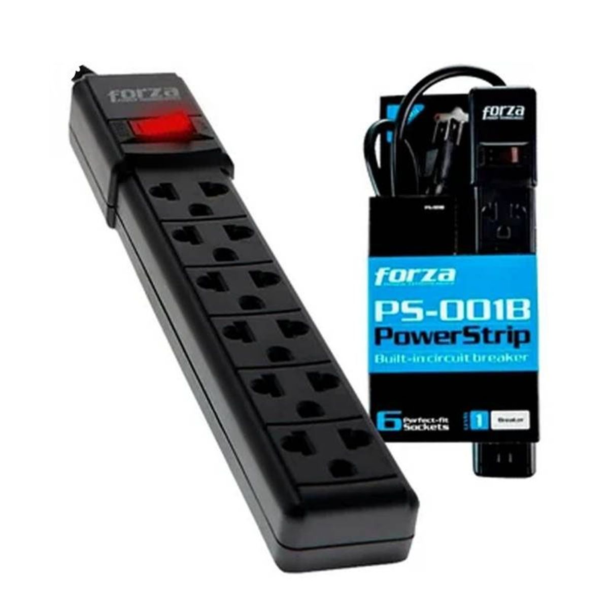 FORZA - SUPRESOR DE PICOS FORZA 6 TOMAS PS-001B