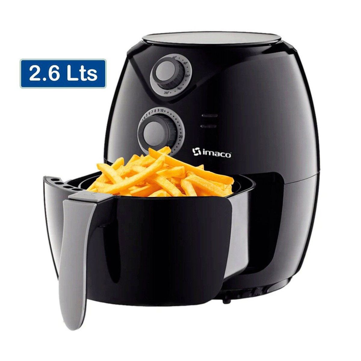 IMACO - Freidora De Aire De 2.6 Litros AF2614