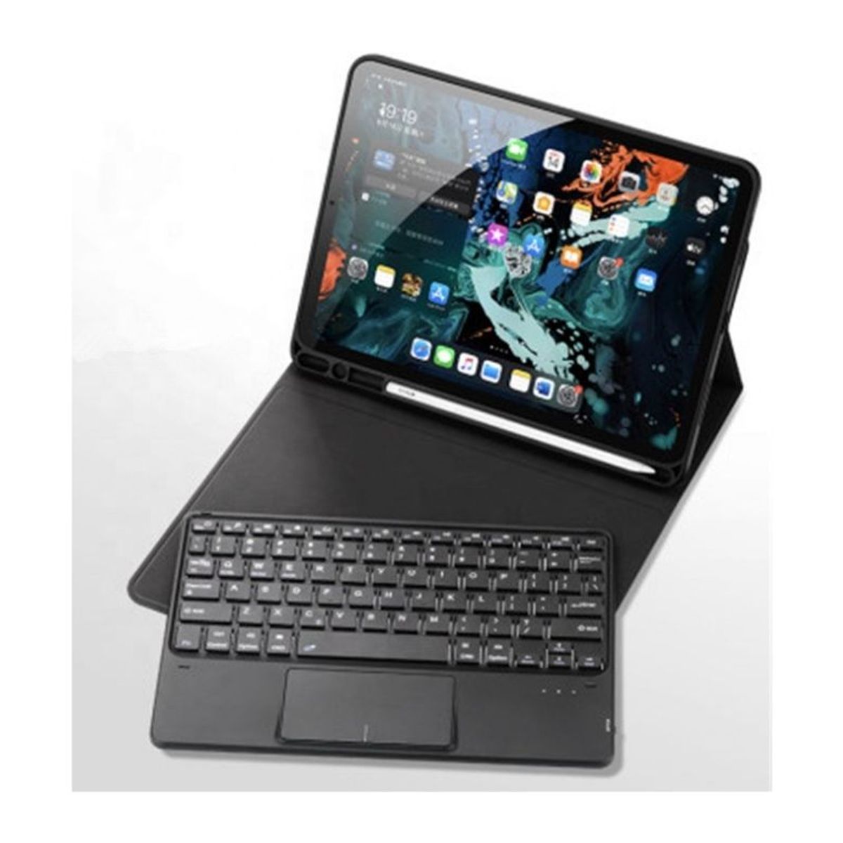 OEM - Case con Teclado TOUCHPAD para iPad 9.7 (5ta y 6taGen, Pro9.7 y Air2)