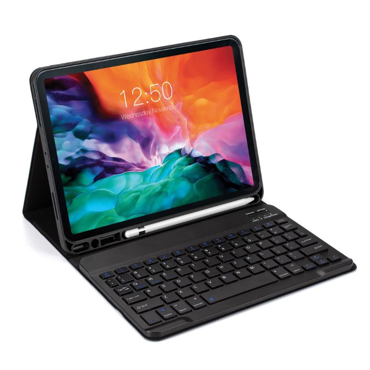 OEM - Case con Teclado BLUETOOTH para iPad 9.7 (5ta y 6taGen, Pro9.7 y Air2)