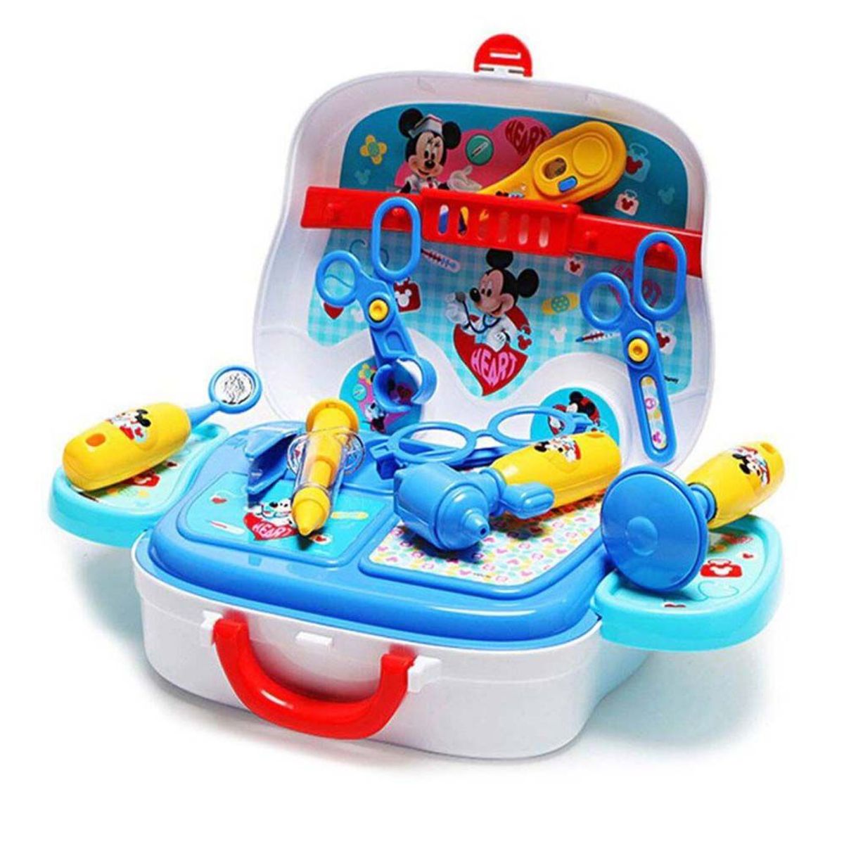 DISNEY - Set De Doctor Y Lonchera 2 En 1 Mickey Mouse Y Amigos