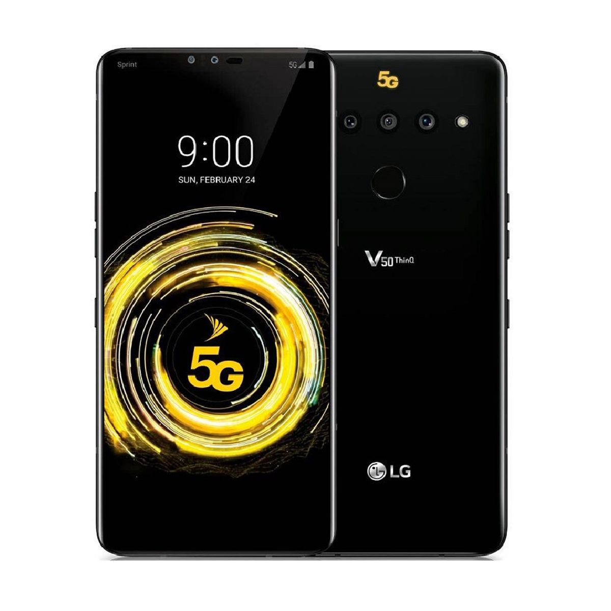 LG - LG V50s ThinQ 5G 256GB 8GB Negro