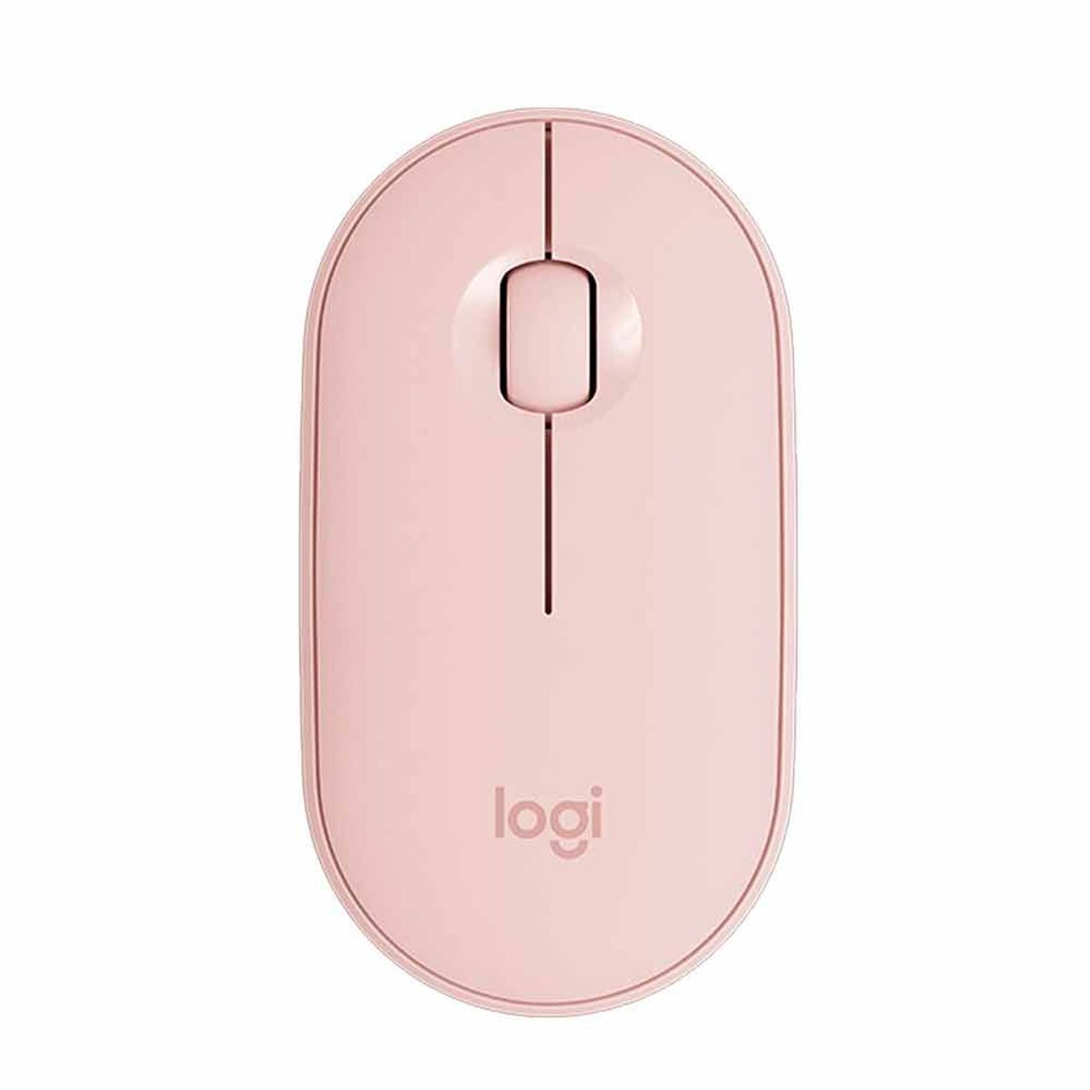 LOGITECH - Mouse  Logitech Bluetooh Inalámbrico Ergonomico Pebble Pink Confort