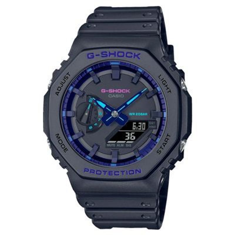G-SHOCK - Reloj G-Shock Resina GA-2100VB-ACR
