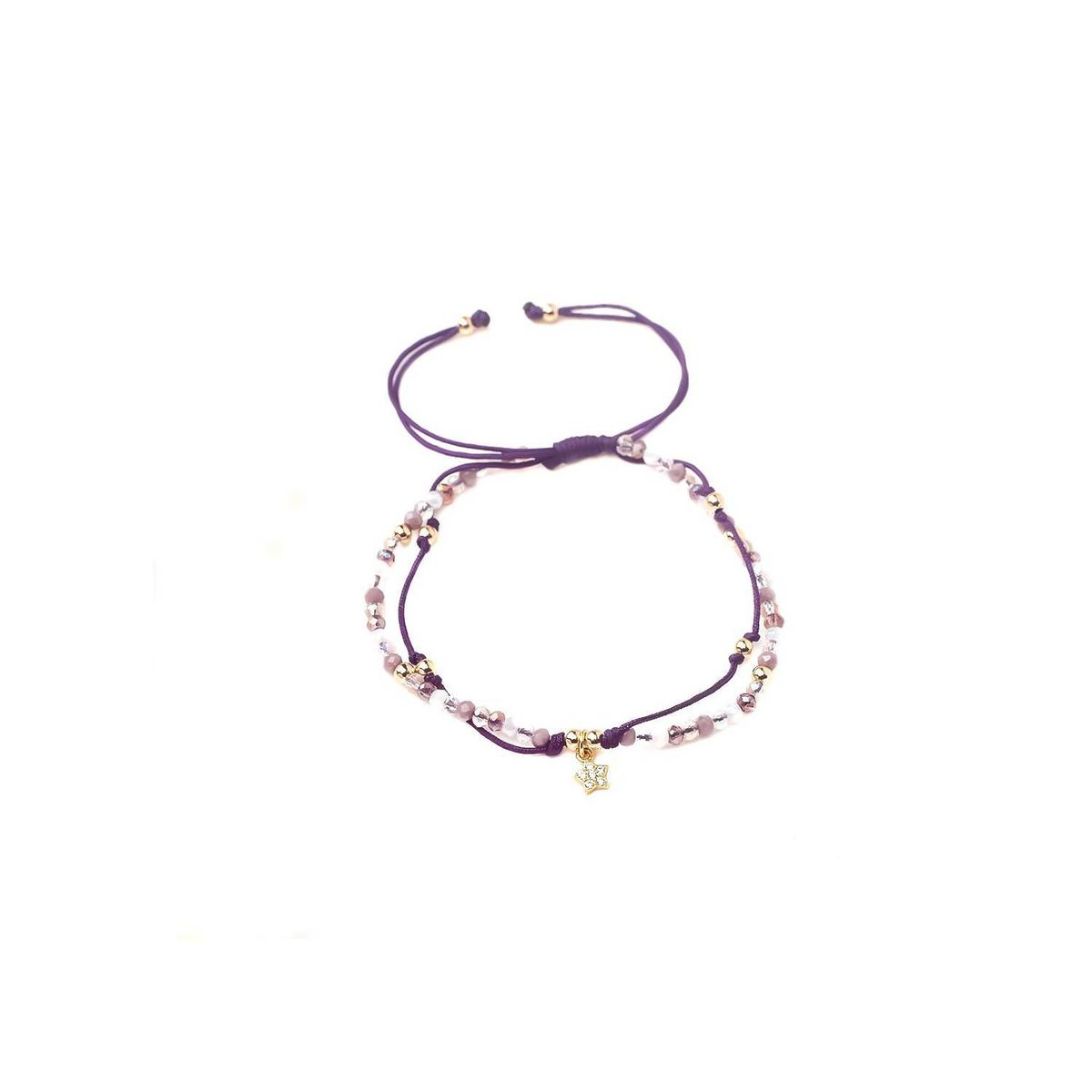 CLEO JOYAS & ACCESORIOS - Pulsera romi tejida mujer