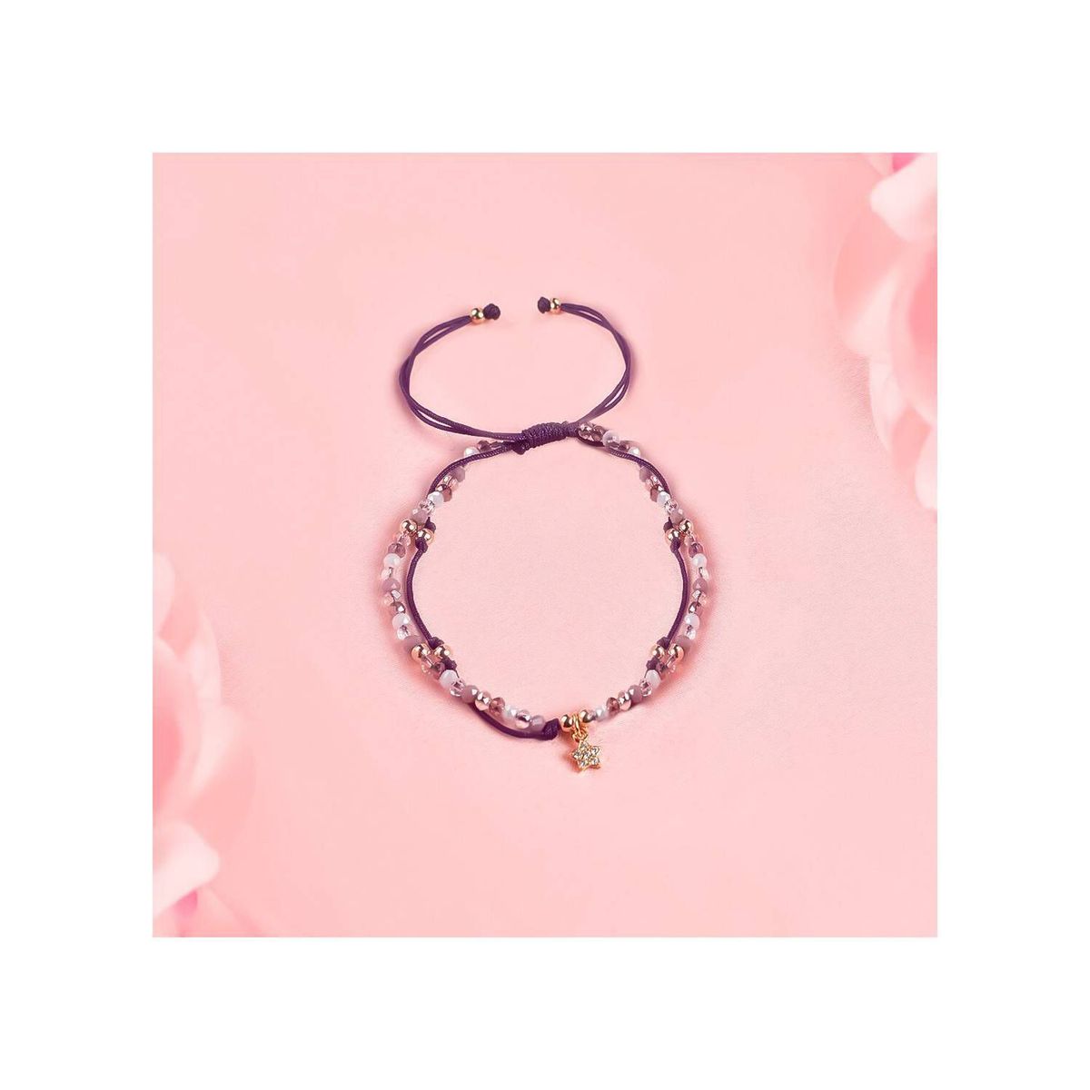 CLEO JOYAS & ACCESORIOS - Pulsera romi tejida mujer