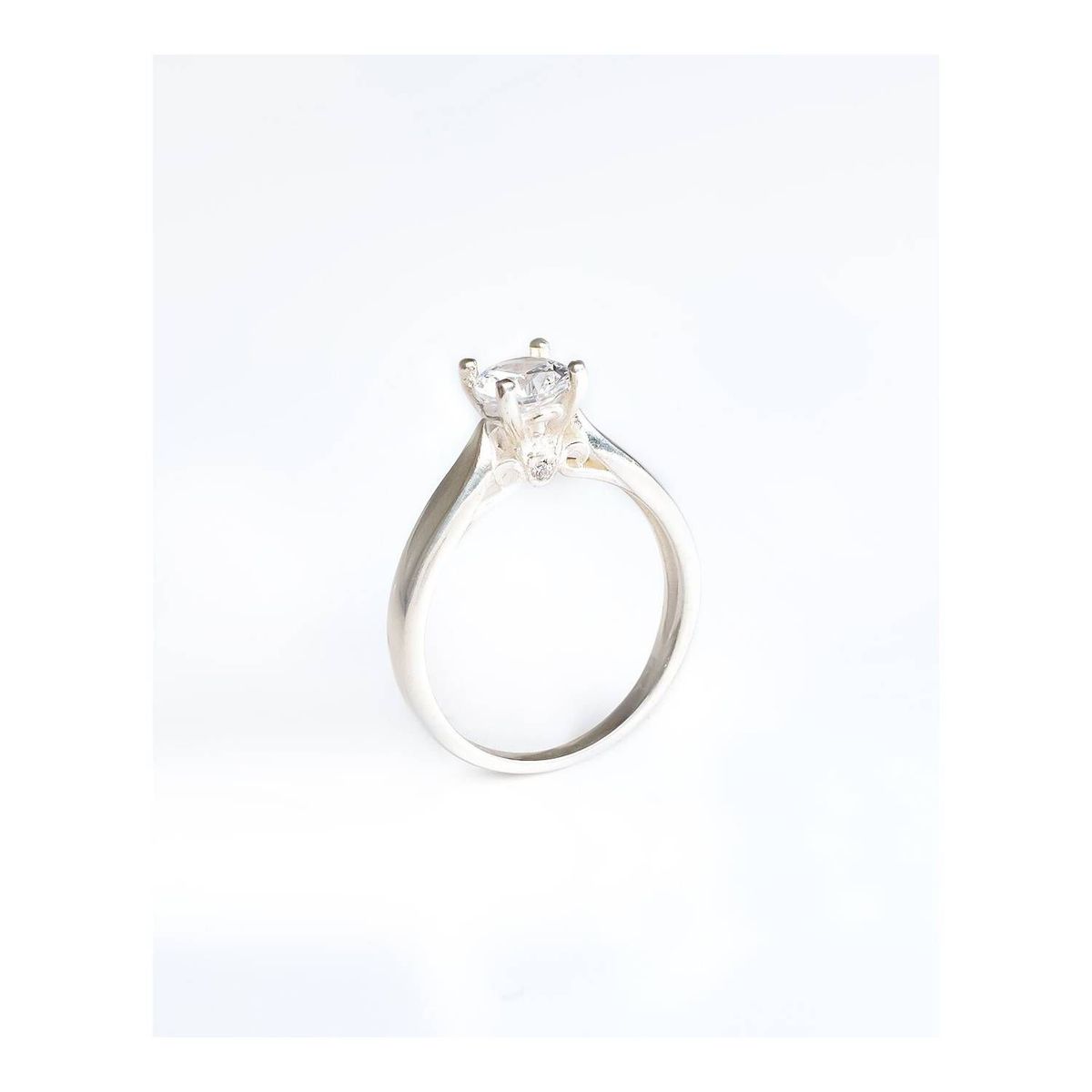 CLEO JOYAS & ACCESORIOS - Anillo love mujer plata circones