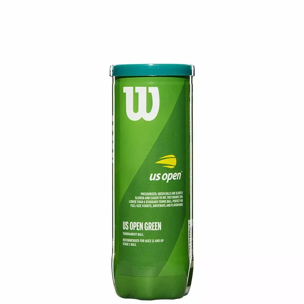 WILSON - PELOTA DE TENIS WILSON PUNTO VERDE X3 US OPEN