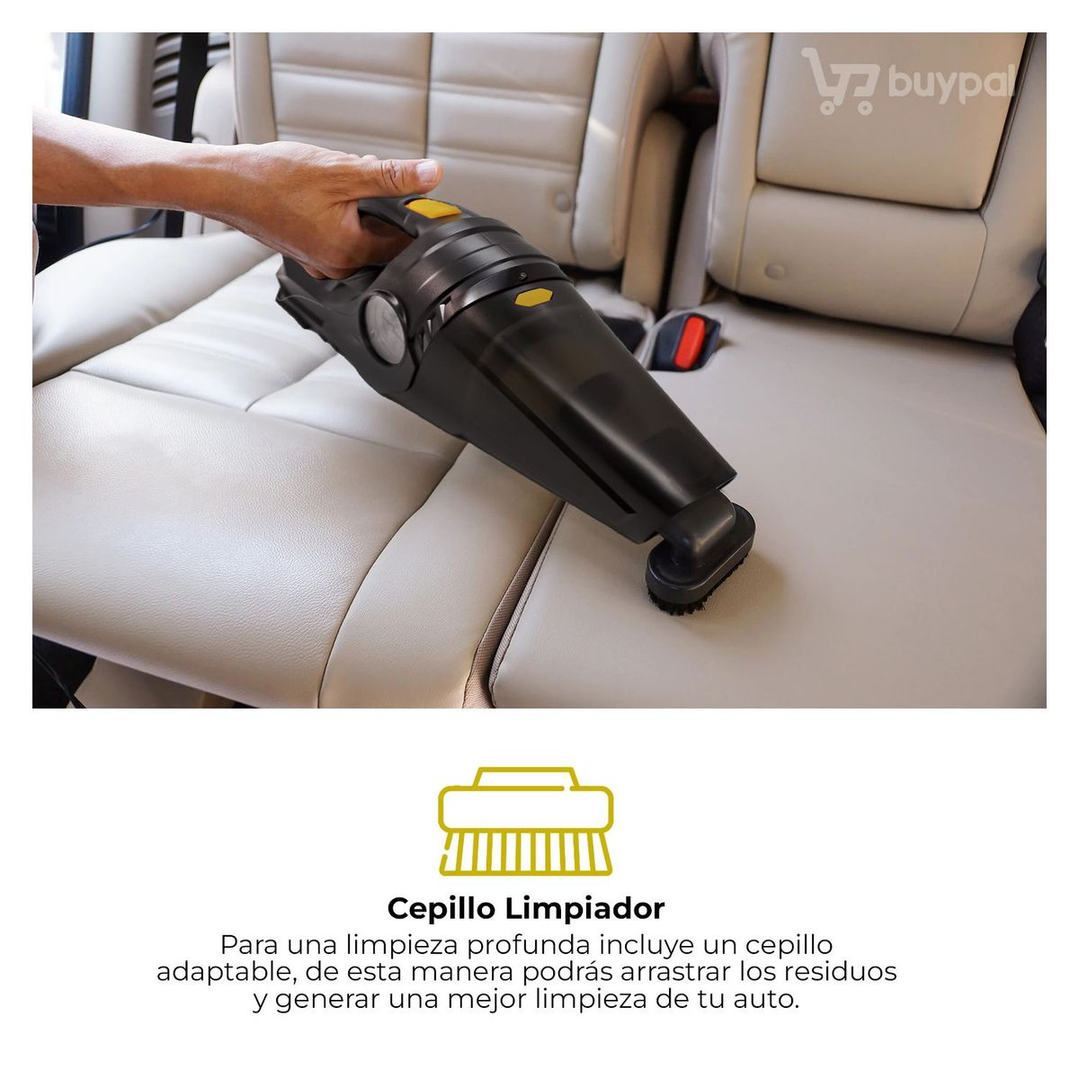 BUYPAL - Aspiradora Inflador Compresor 2 en 1 para Auto Carsun
