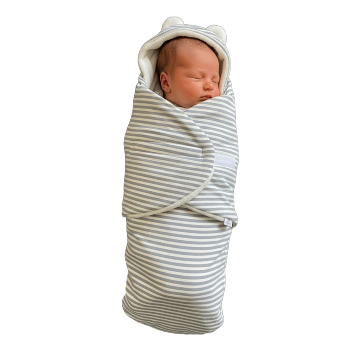 GENERICO - Manta Envolvente de algodón y felpa para bebé