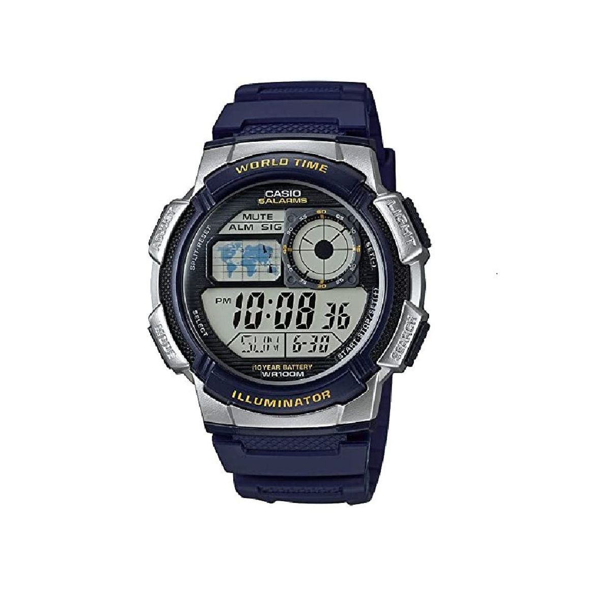 CASIO - Reloj Casio Hombre AE1000W-2AV Acuático buceo