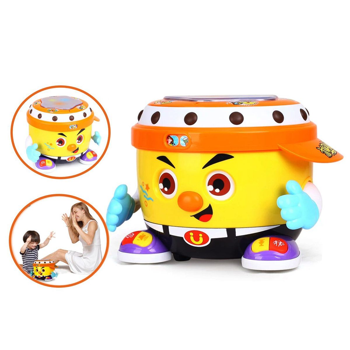 GENERICO - Juguete Educativo Tambor DJ para Fiestas