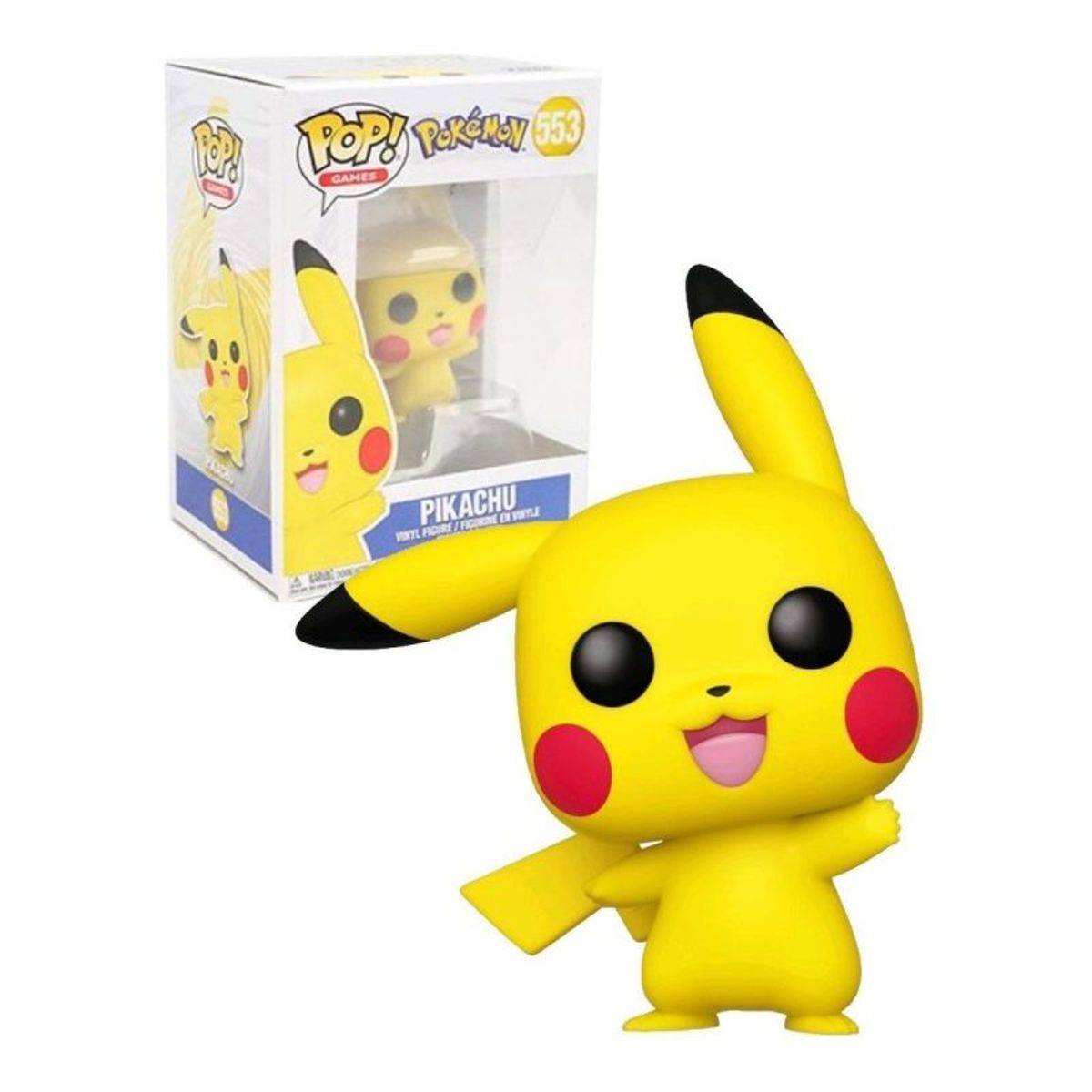 FUNKO - Funko Pop Pikachu feliz Pokemon
