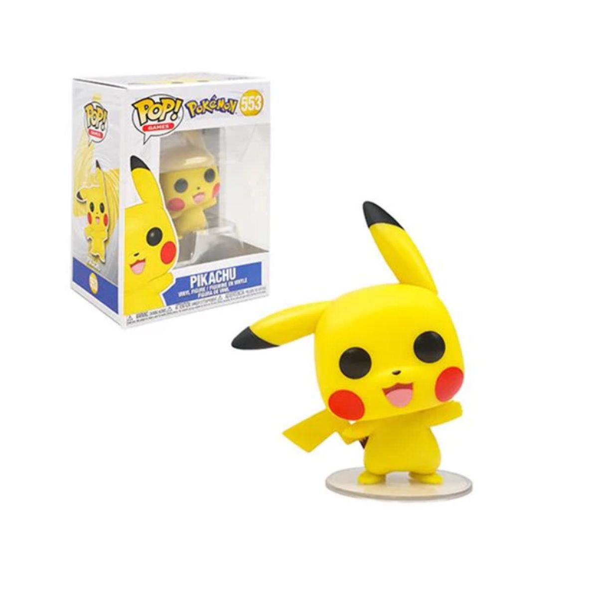 FUNKO - Funko Pop Pikachu feliz Pokemon