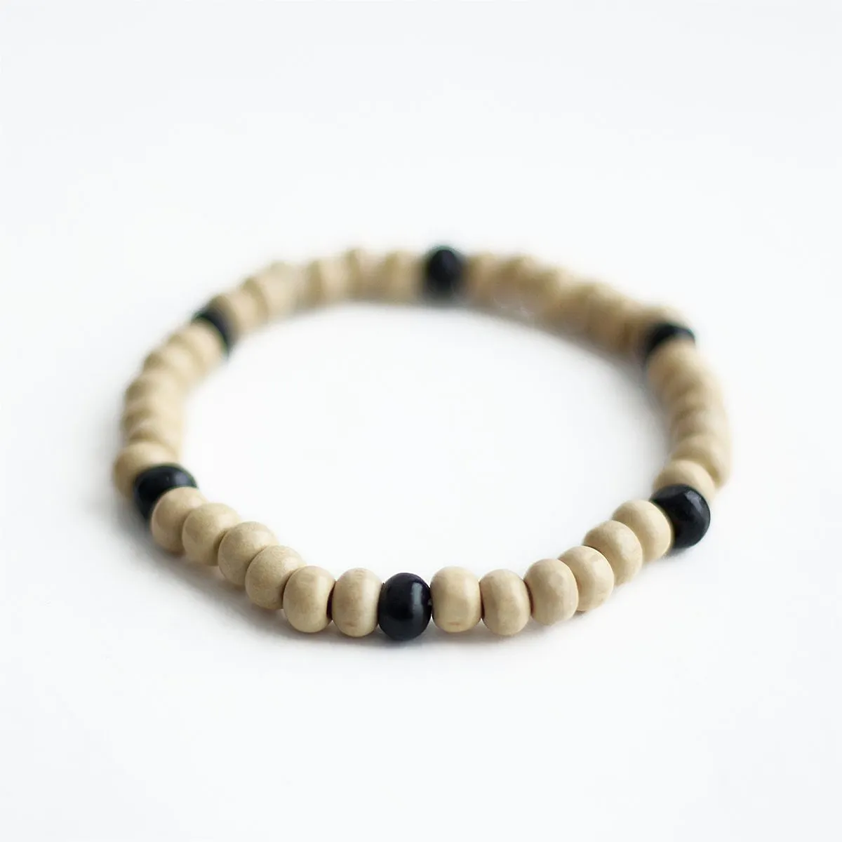 GENERICO - Pulsera de Madera Cocos Hombre  - Manya