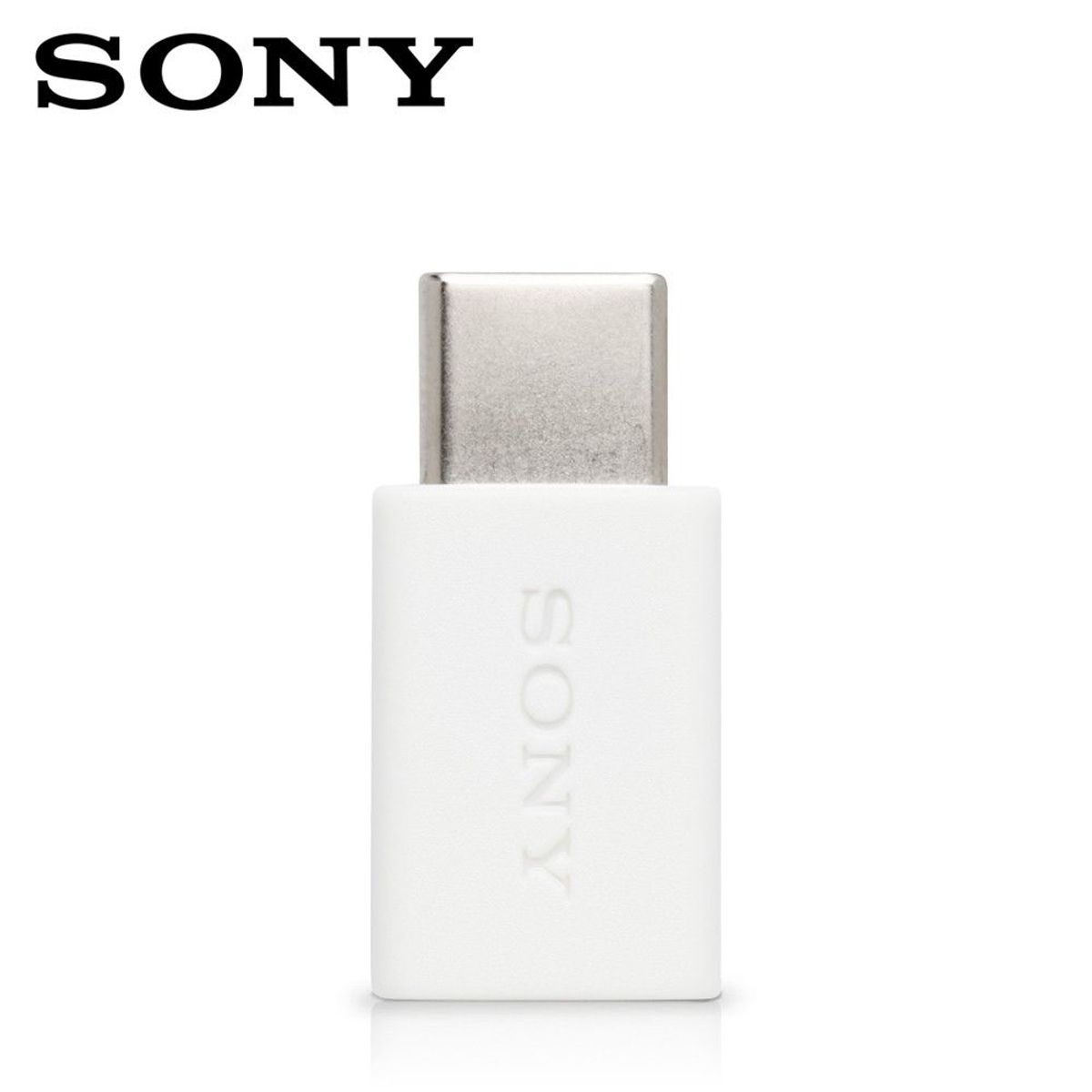 SONY - Mini Conector Sony Micro USB a USB-C Blanco - CP-BC0W