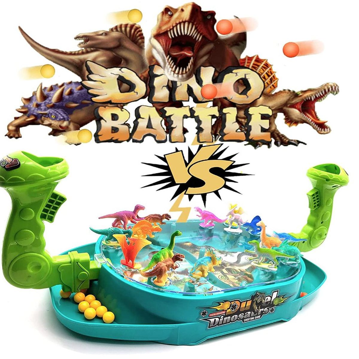 GENERICO - Juego divertido y educativo catapulta con dinosaurios